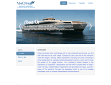 Tablet Screenshot of macna.com.sa